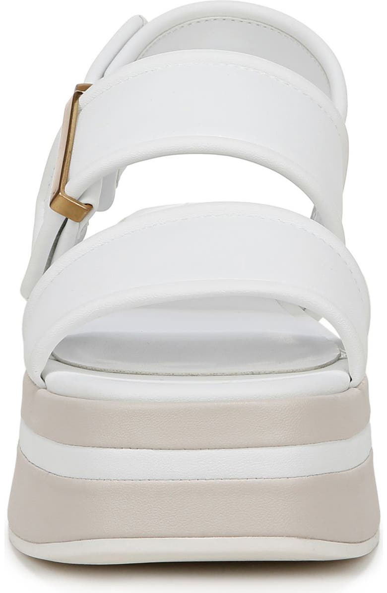 Franco Sarto Piper Slingback Platform Sandal, Alternate, color, White