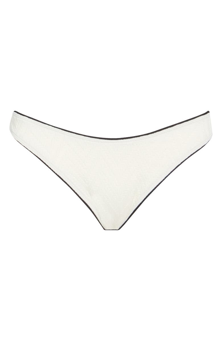 Volcom 'V' Bikini Bottoms, Alternate, color, Star White