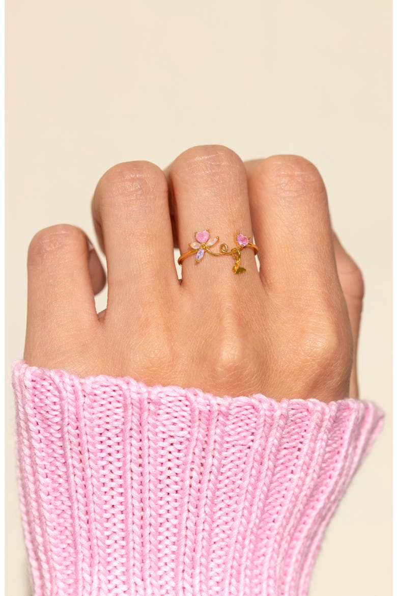 Lovebug Ring, Alternate, color, GOLD