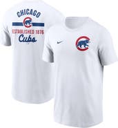 Nike Men's Nike White Chicago Cubs 2-Hit T-Shirt