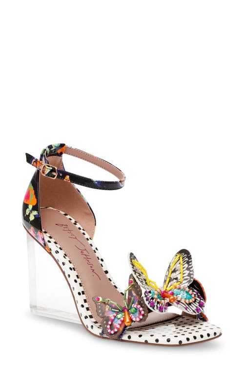 Betsey Johnson Marloe Ankle Strap Wedge Sandal