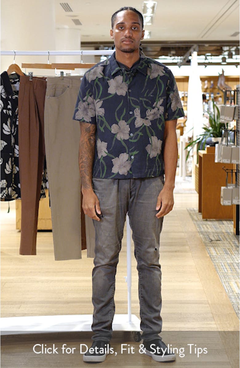 Climber Short Sleeve Button-Up Shirt, sales video thumbnail