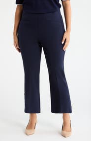 Liverpool Stella Pull-On Kick Flare Ponte Pants