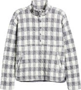 Marine Layer Quilted Snap Placket Pullover