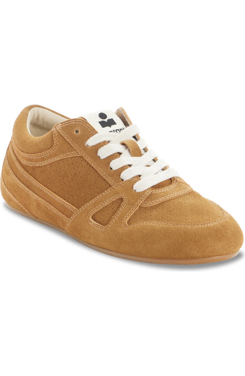 Isabel Marant Senny Low Top Sneaker, Main, color, Cognac