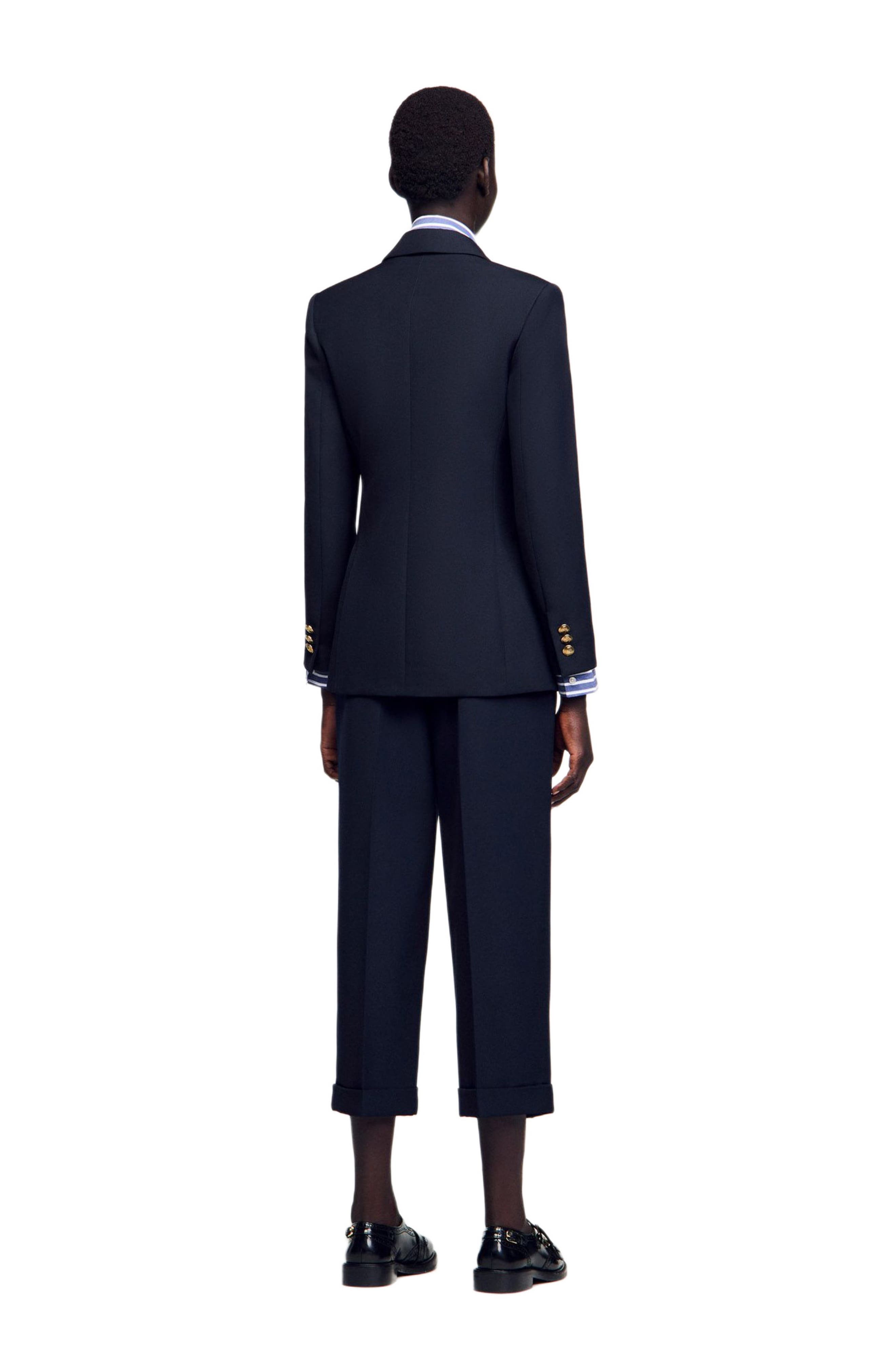 Double-breasted suit jacket - image 2