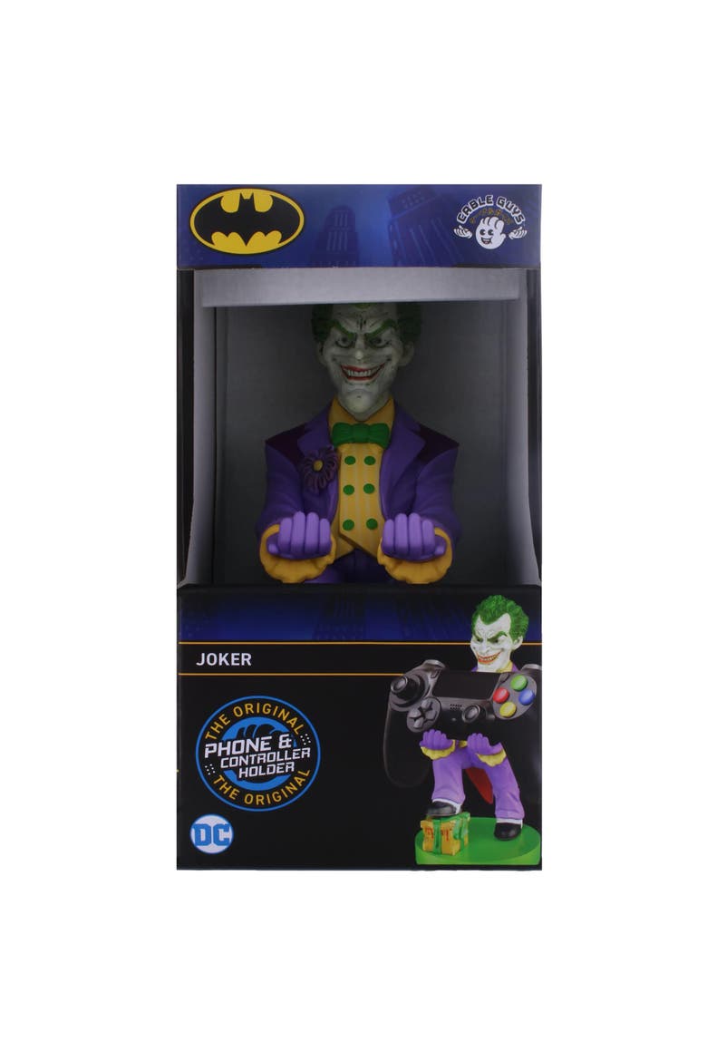 Warner Bros Joker Original Mobile Phone & Gaming Controller Holder, Alternate, color, Multicolored