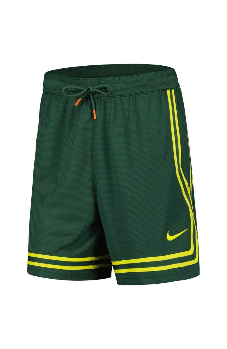 Nike Women's Nike Hunter Green WNBA Logowoman Team 13 Crossover Performance Shorts, Alternate, color, Hunter Green