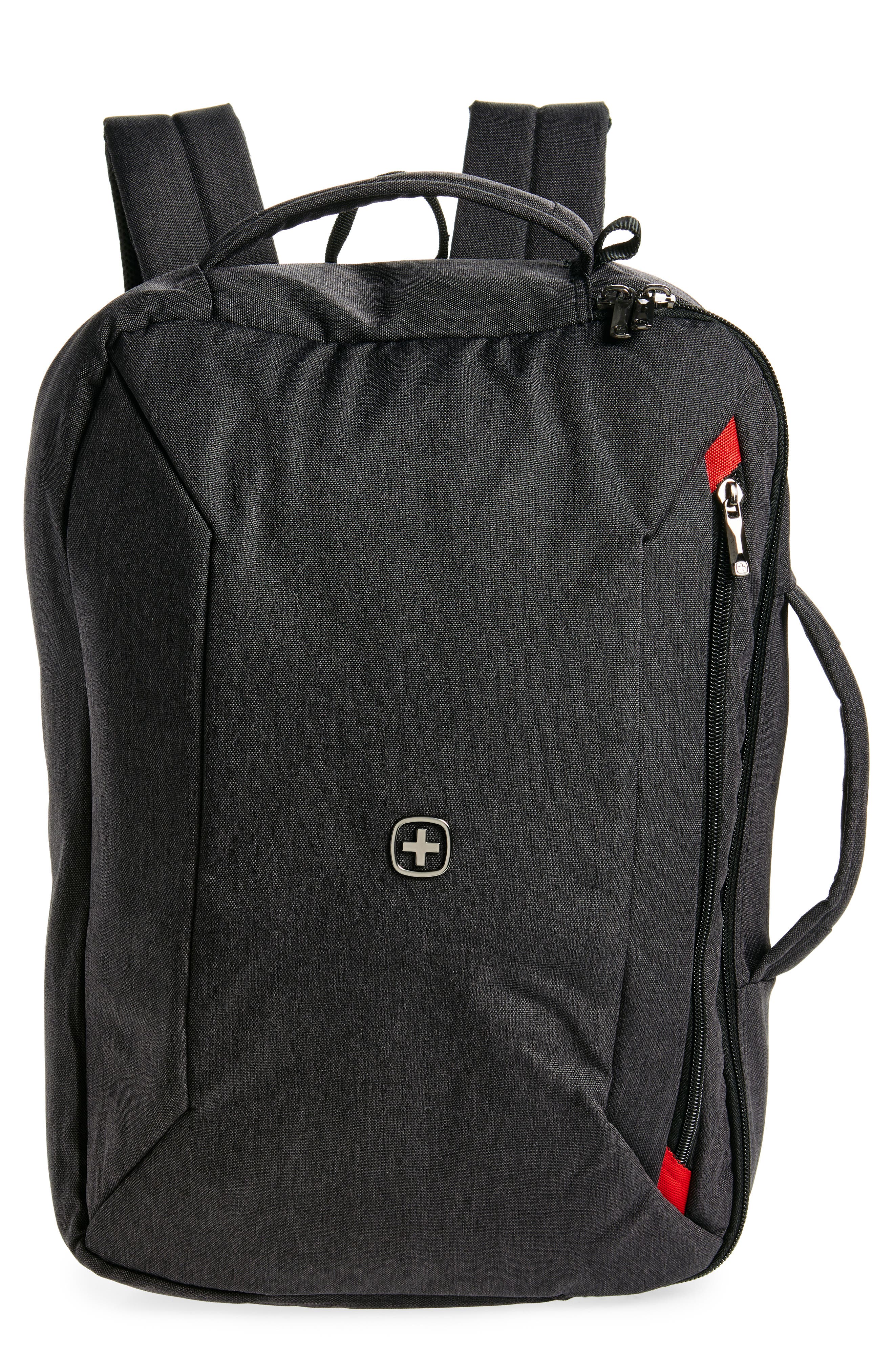 SWISSGEAR Hybrid 16-Inch Laptop Convertible Laptop Backpack, Main, color, 