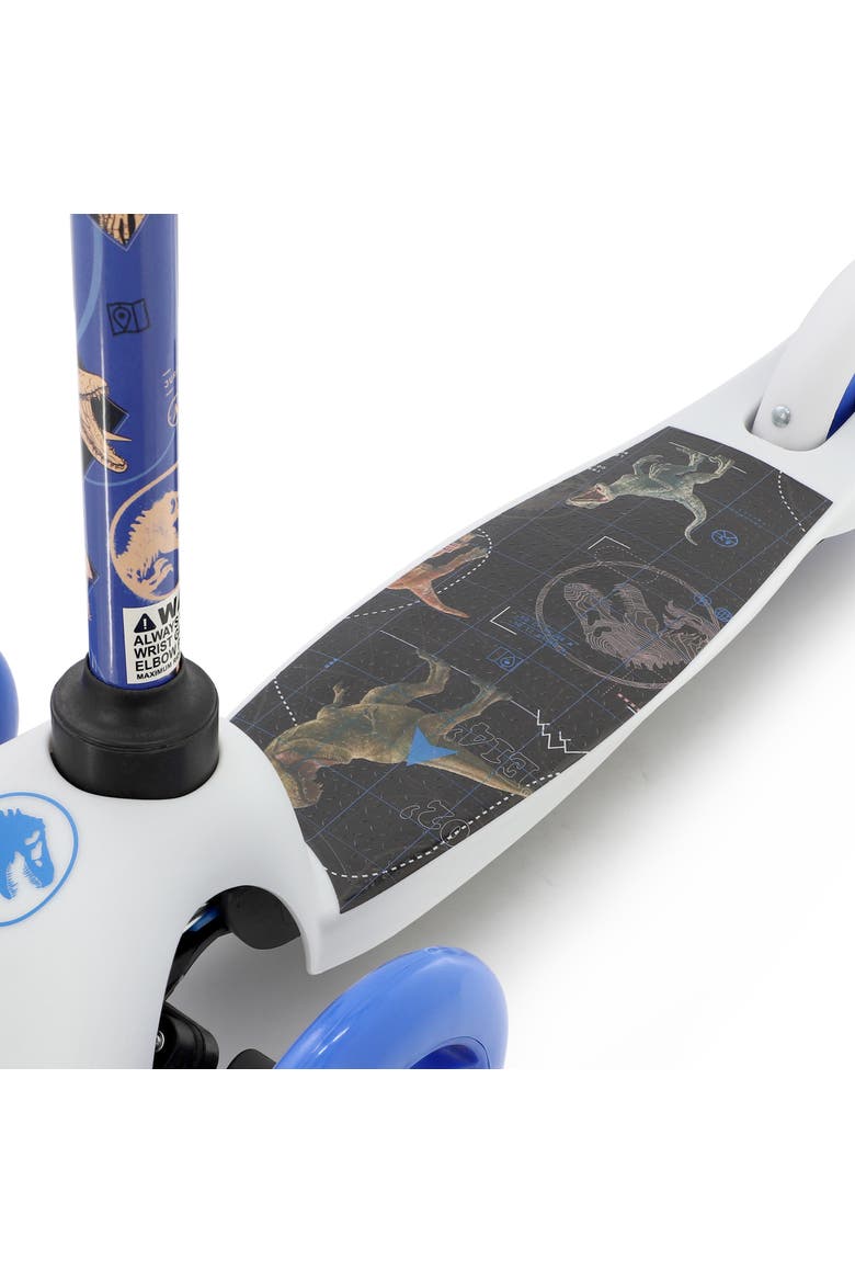 Jurassic World 3 Wheel Tilt and Turn Scooter, Alternate, color, Blue