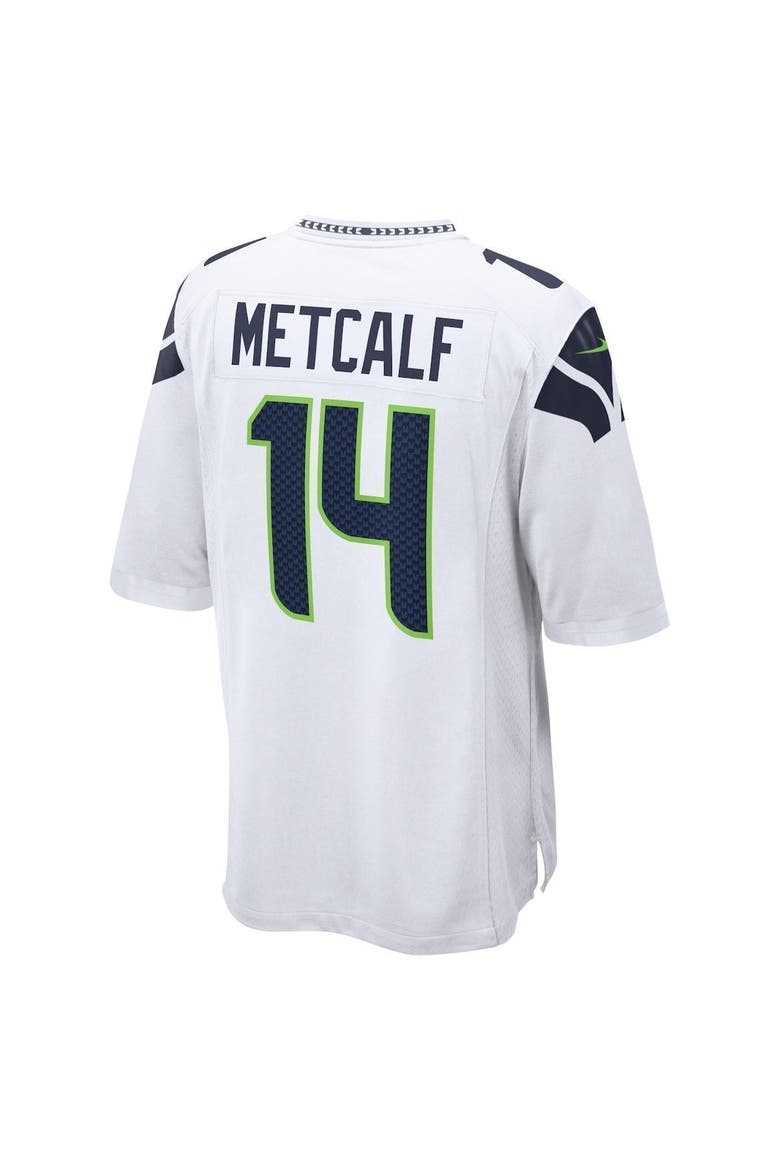 Men's Nike DK Metcalf White Seattle Seahawks Game Jersey, Alternate, color, WHITE