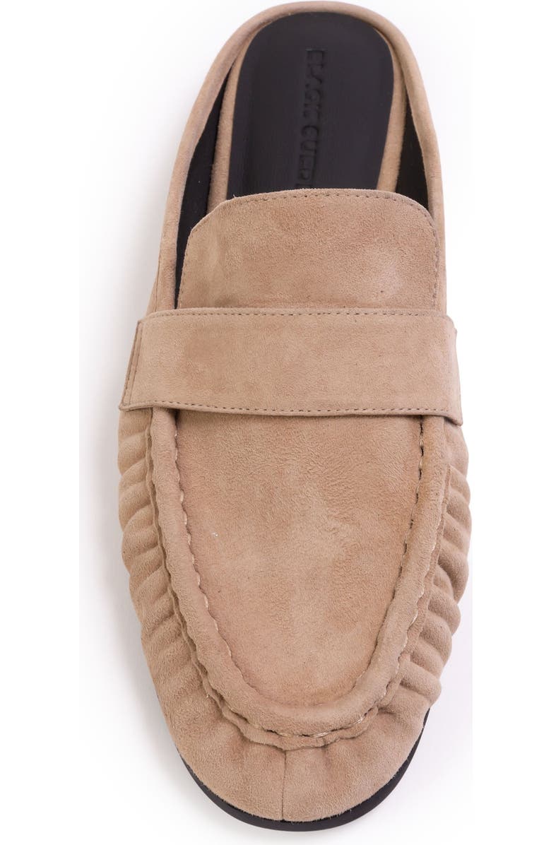 BLACK SUEDE STUDIO Gabby Mule Loafer, Alternate, color, Tan Suede