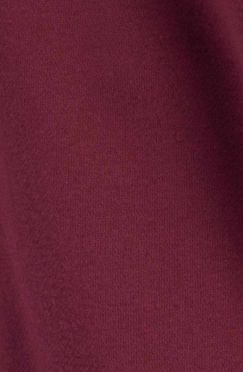 Princess Polly Logo Graphic Crewneck Sweatshirt, Alternate, color, Burgundy