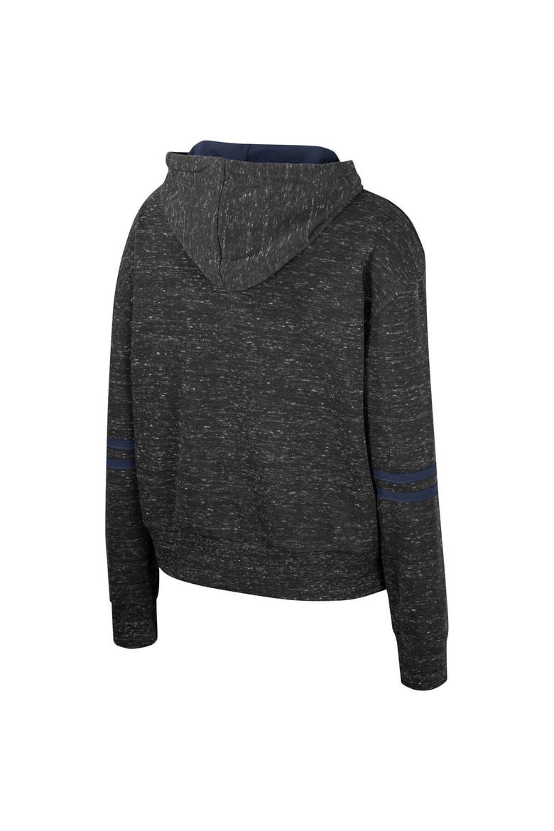 Women's Colosseum  Charcoal Auburn Tigers Catherine Speckle Pullover Hoodie, Alternate, color, Charcoal