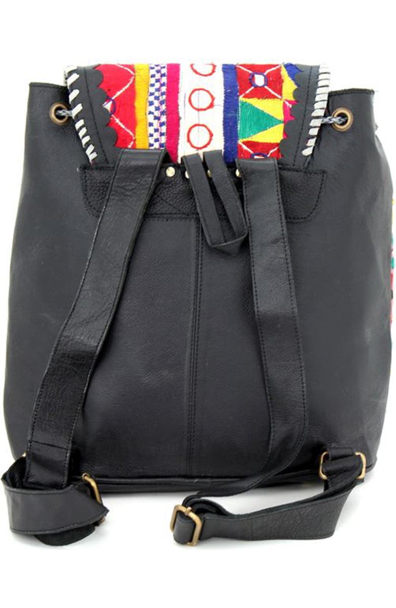 VINTAGE ADDICTION Beaded & Embroidered Design Backpack, Alternate, color,