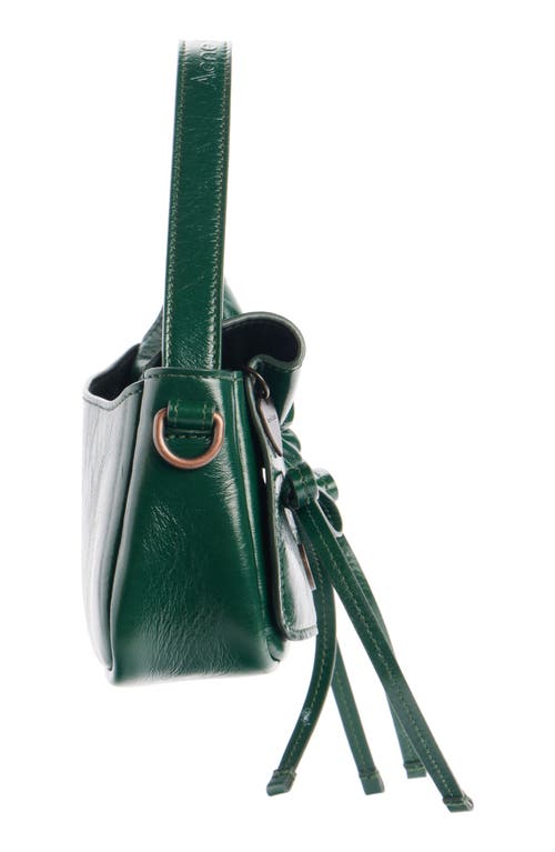 Acne Studios Women's Multipocket Lux Shoulder Bag In Dark Green