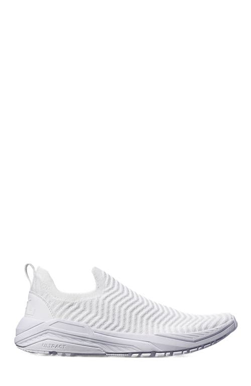 Apl Athletic Propulsion Labs Techloom Traveler Slip-ons In White