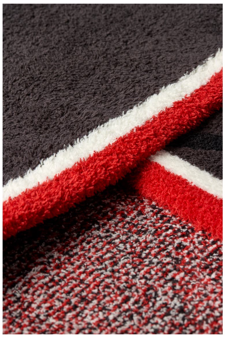CozyChic Chicago Bulls Throw, Alternate, color, BLACK MULTI