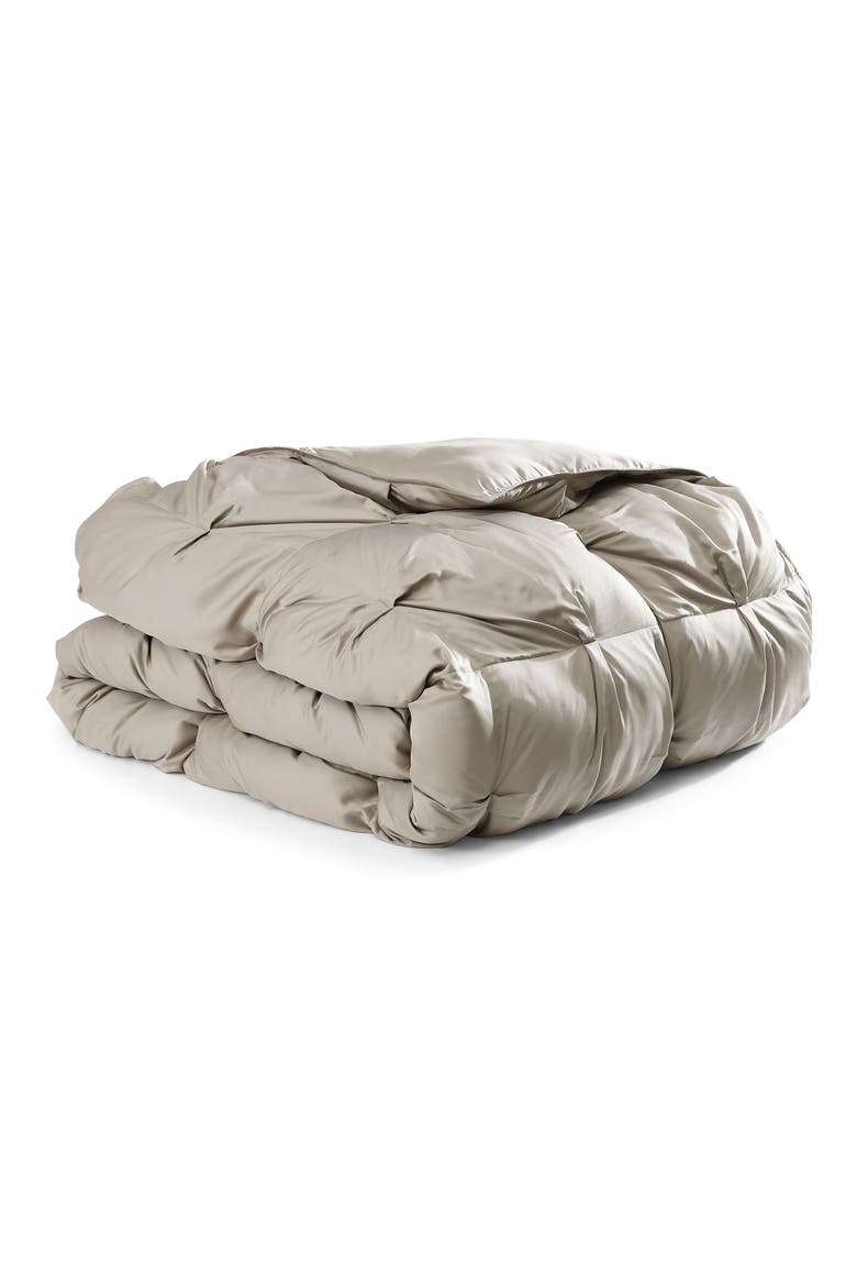 Bubble Comforter, Main, color, TAUPE