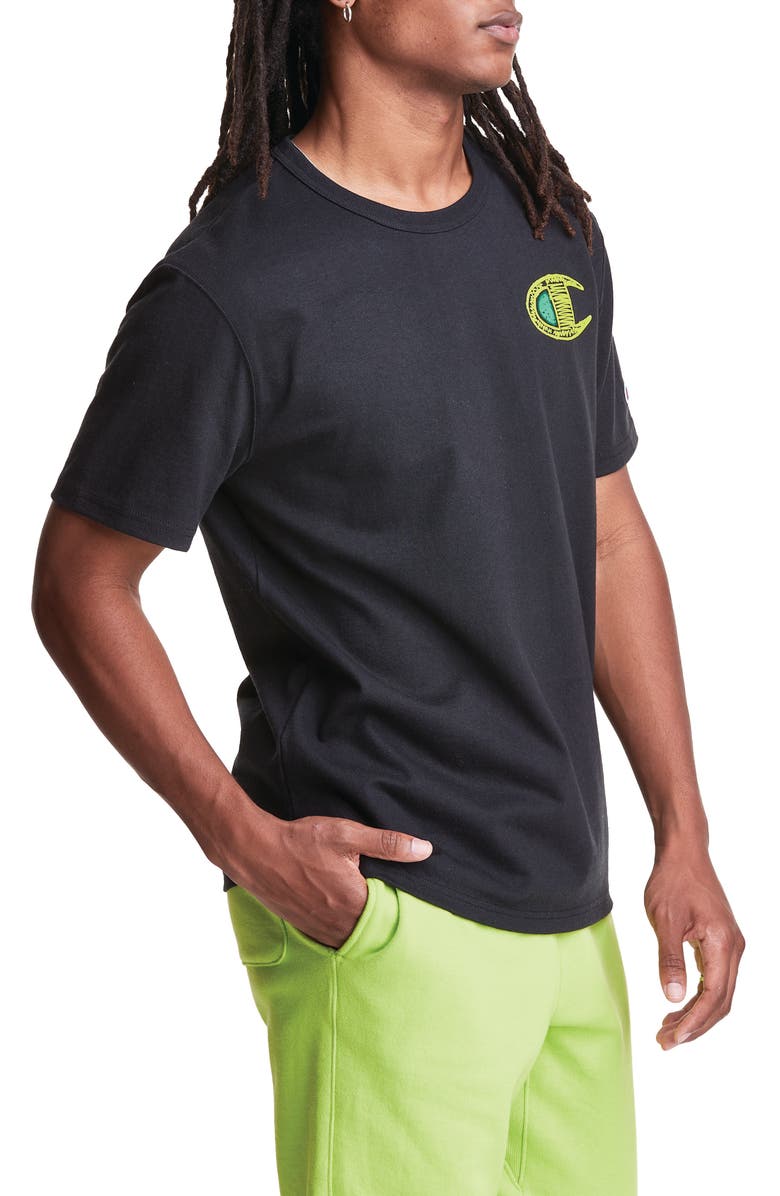 Champion Heritage Short Sleeve Cotton Graphic Tee, Alternate, color, 