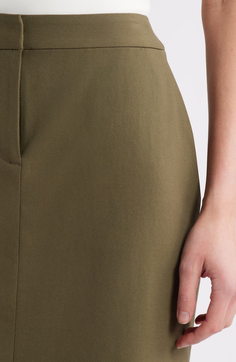 Tahari ASL Woven Pencil Skirt, Alternate, color, 