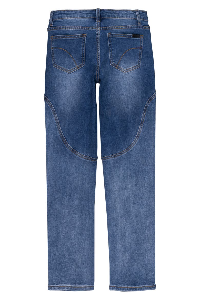 Kids' Lara Straight Leg Jeans, Alternate, color, DARK WASH 250