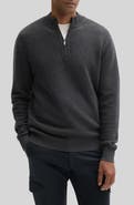 Robert Barakett Gonzalo Quarter Zip Cotton Sweater