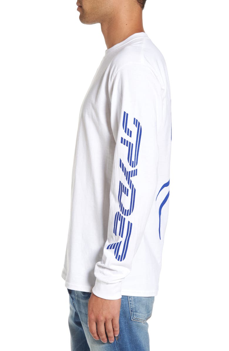 Hanes Spyder Logo Long Sleeve T-Shirt, Alternate, color, 