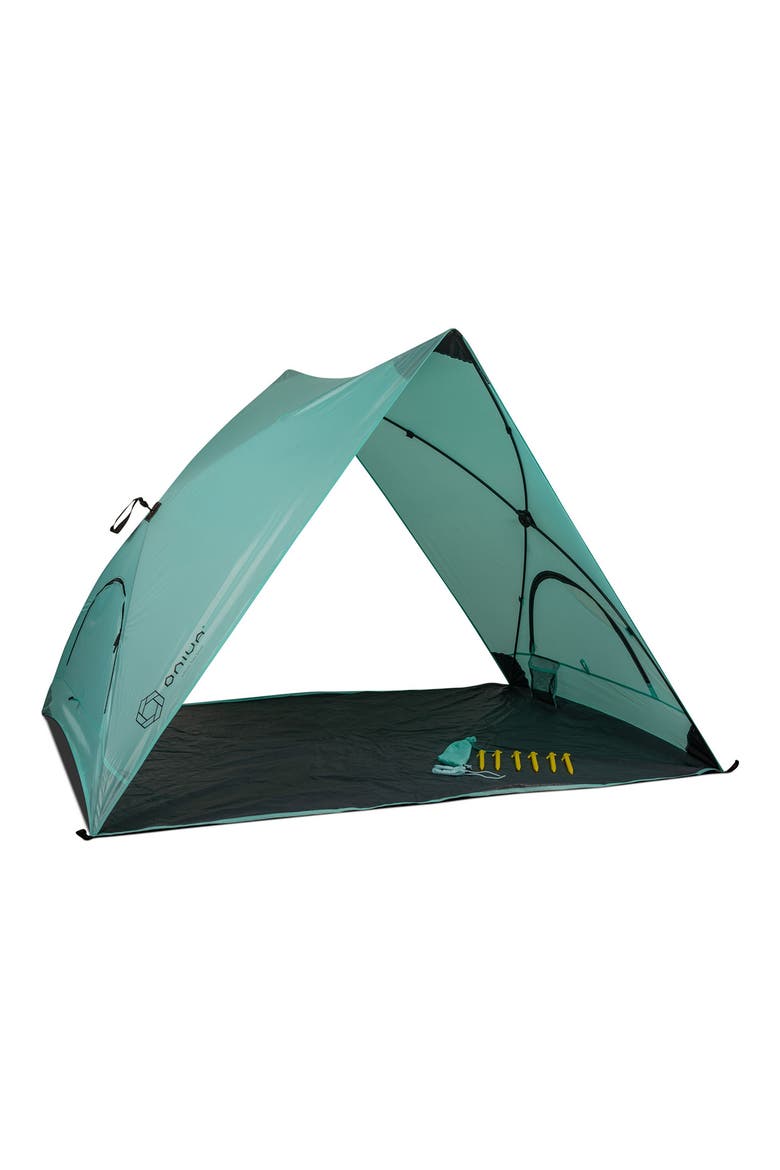 A-Shade Ice Blue Portable Beach Tent, Main, color, BLUE