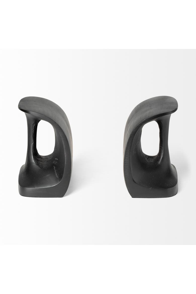 Last Cobbler set of 2 Shoemaker Tool Bookends, Alternate, color, Black
