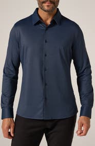 7 Diamonds Granger Wrinkle Resistant Performance Button-Up Shirt