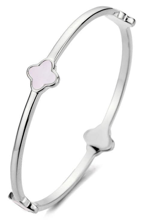 Clover Station Bangle Bracelet