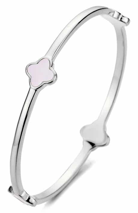 Clover Station Bangle Bracelet