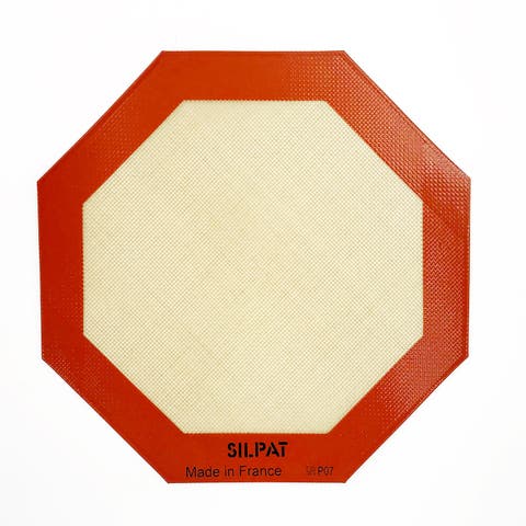 Non-Stick Silicone Microwave Baking Mat, 10.25-Inch, Octagon