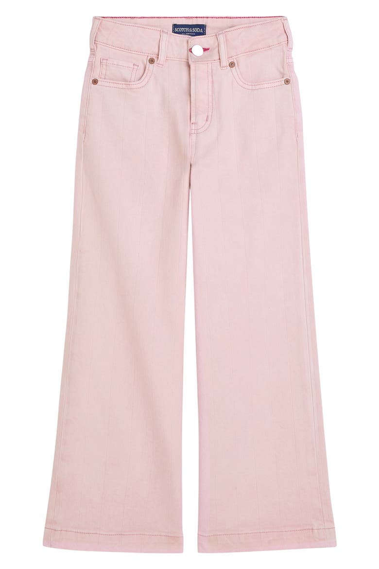 Kids' The Wave Wide Leg Jeans, Main, color, LILAC SNOW