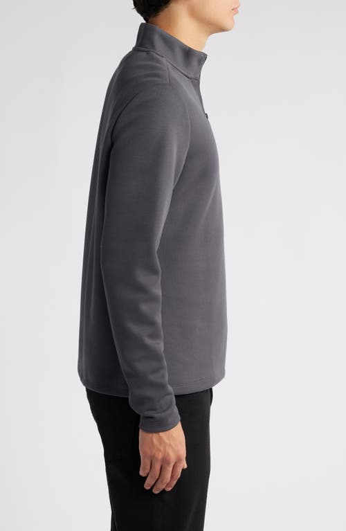 Robert Barakett Hanwell Half Zip Pullover In Gray