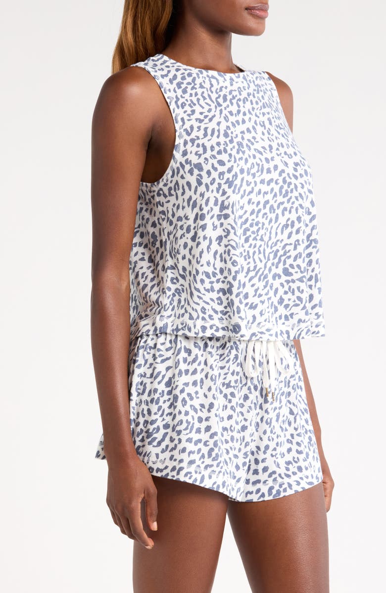 Honeydew Star Seeker Short Pajamas, Alternate, color, Sweet Cream Animal