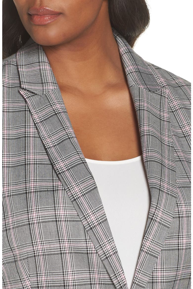 Norm Glen Plaid Blazer, Alternate, color, GREY PLAID