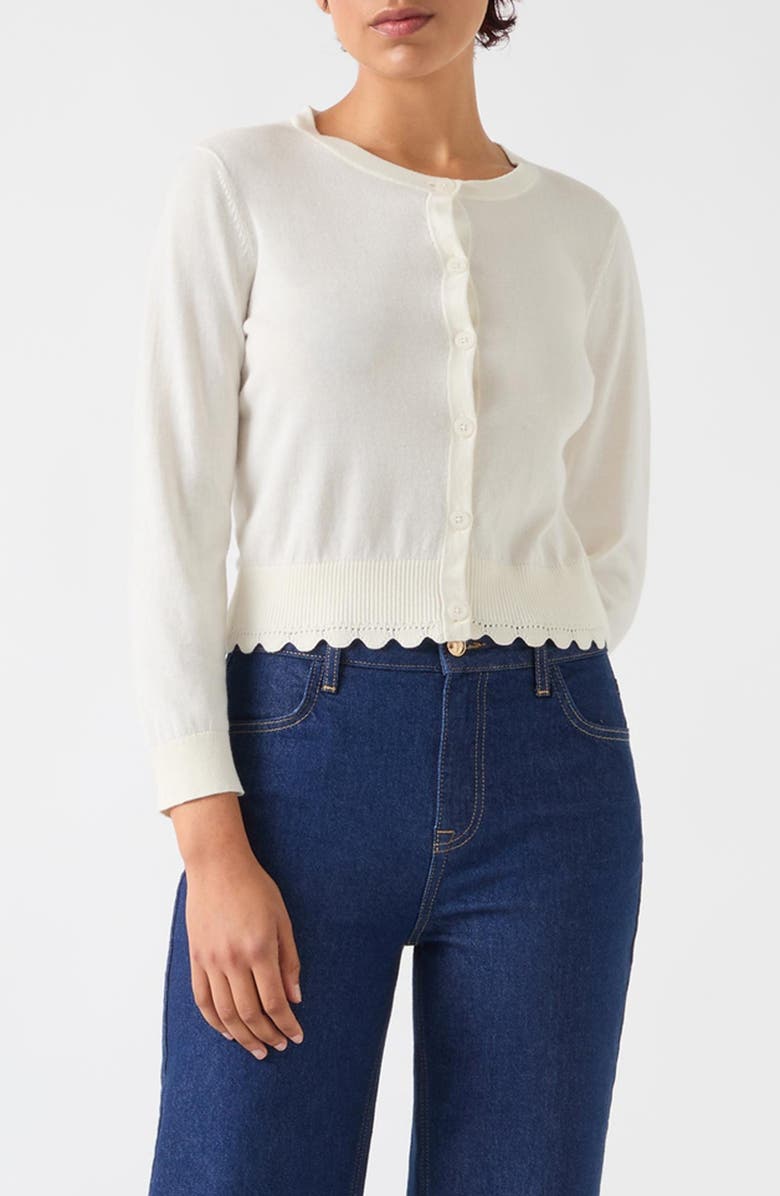 LK Bennett Vanessa Crewneck Cardigan, Main, color,