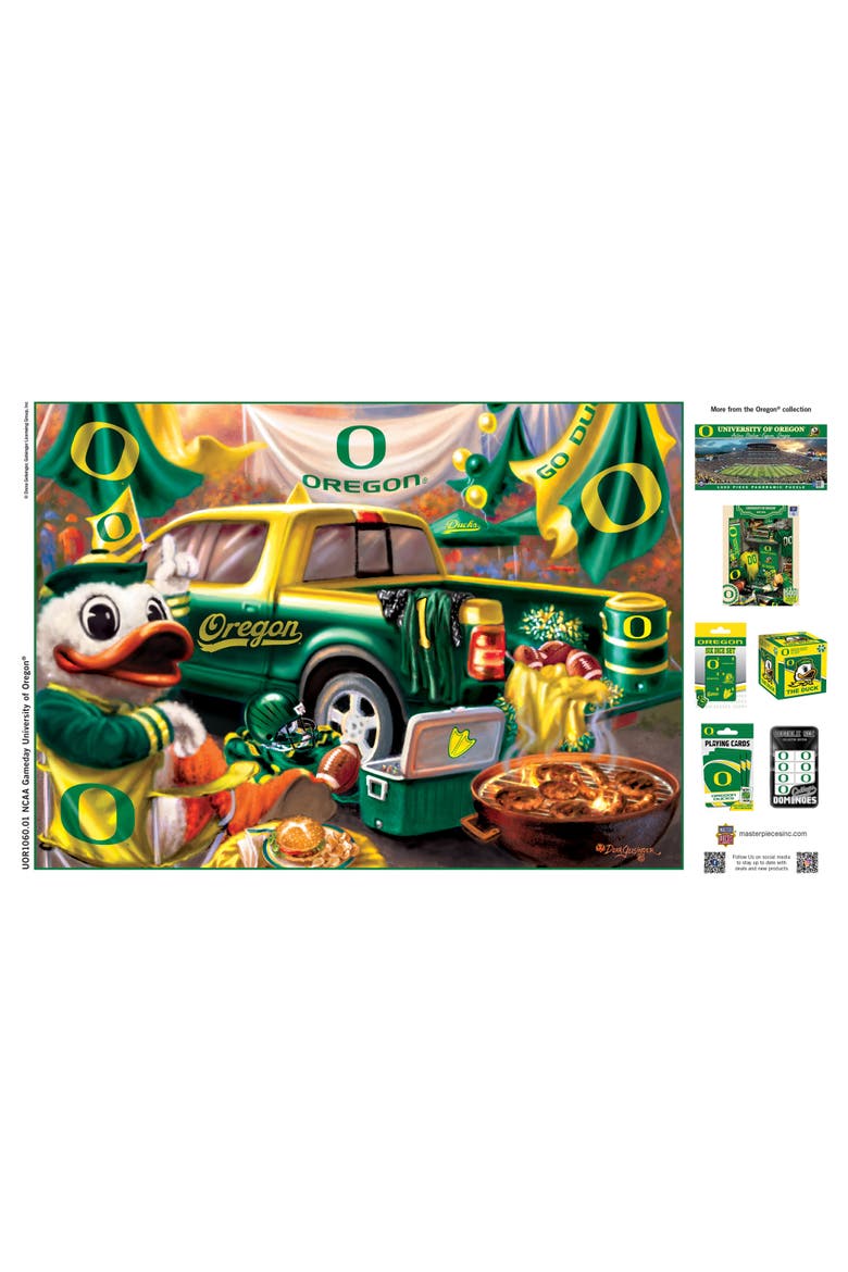 Oregon Ducks Gameday 1000 Piece Puzzle, Alternate, color, Multicolor