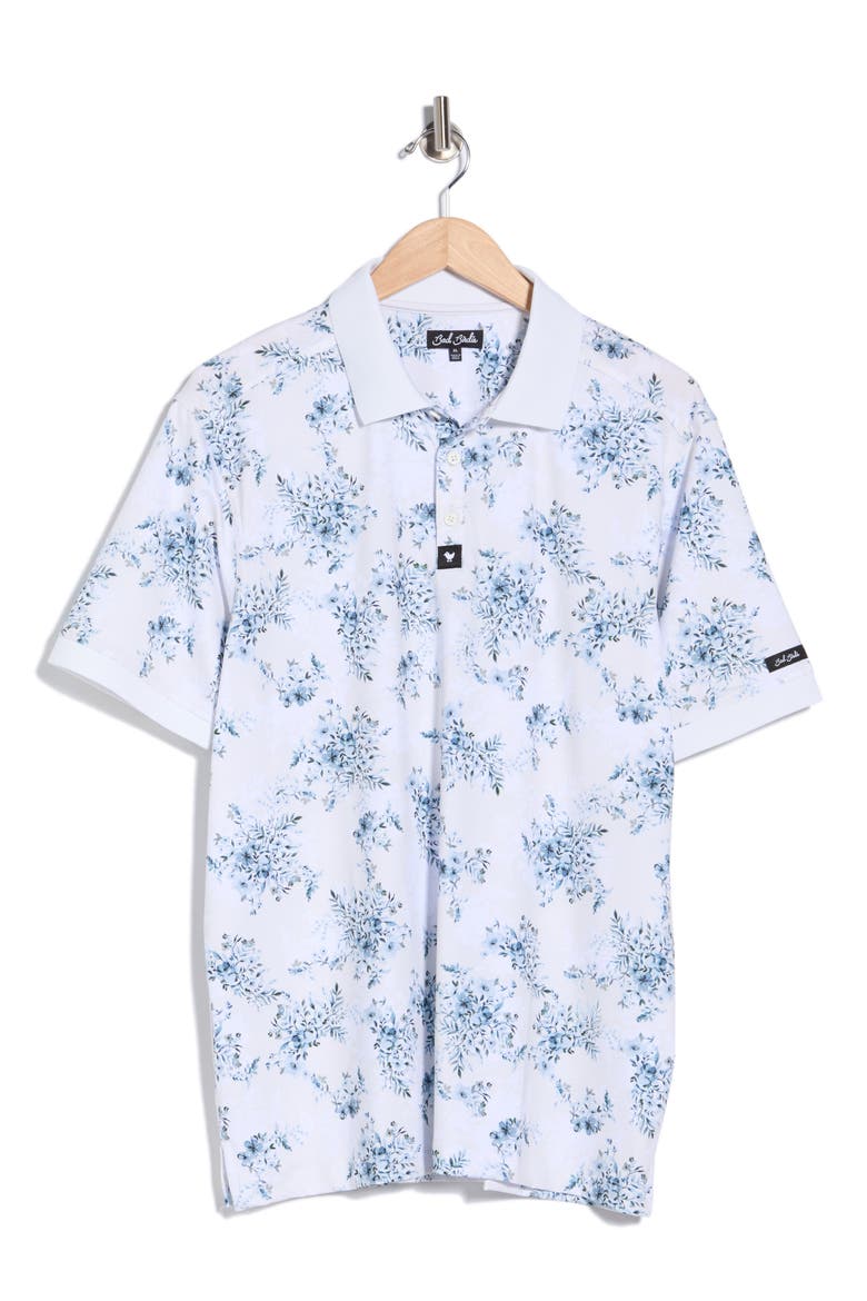 Rib Collar Polo, Main, color, MOONLIT BLOOM