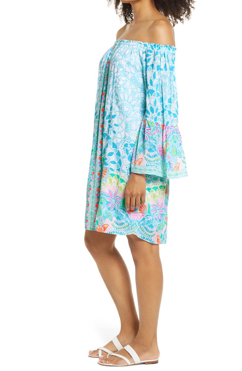 Lilly Pulitzer<sup>®</sup> Lilly Pullitzer<sup>®</sup> Nevie Off the Shoulder Dress, Alternate, color, 