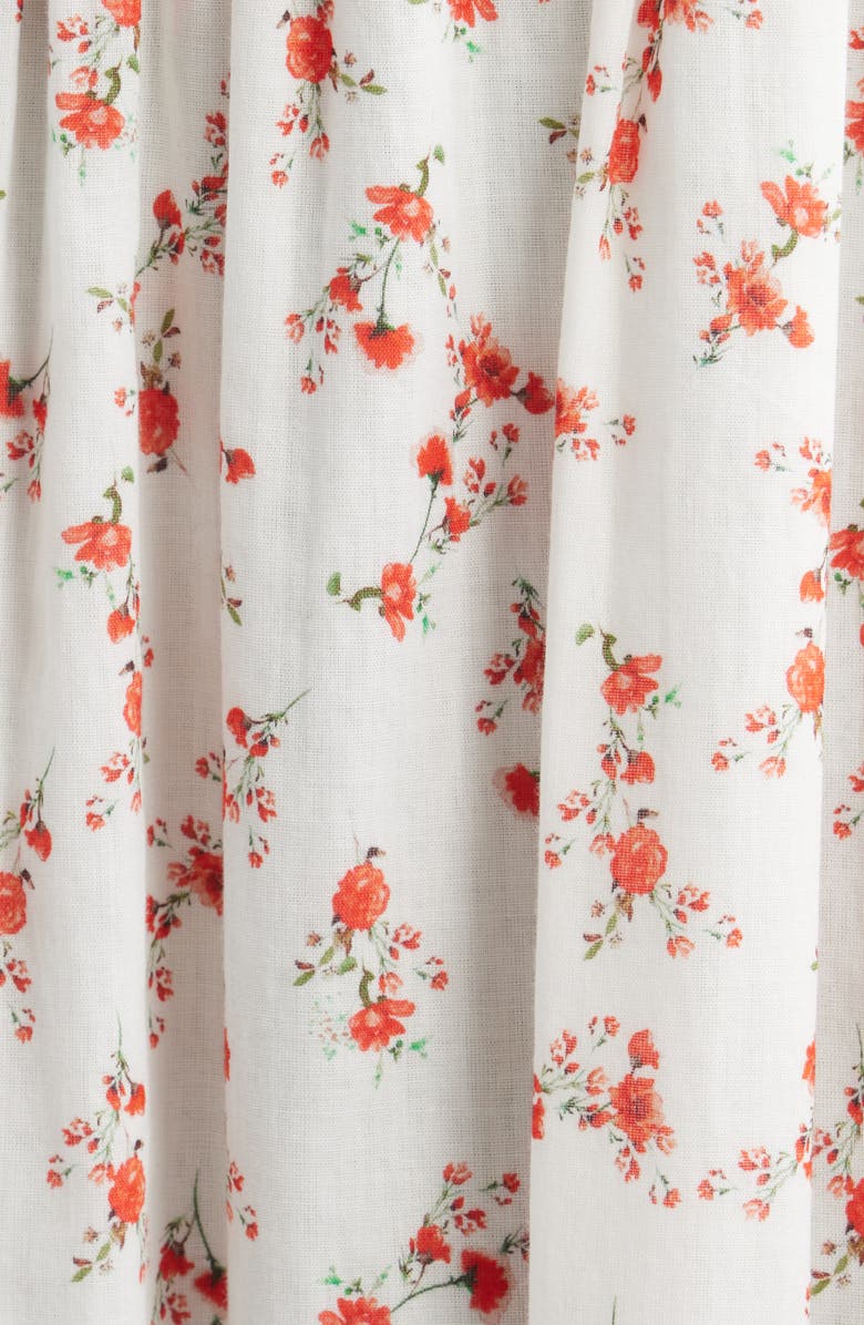 Rails Jordie Floral Cotton Maxi Sundress, Alternate, color, Rouge Romantic