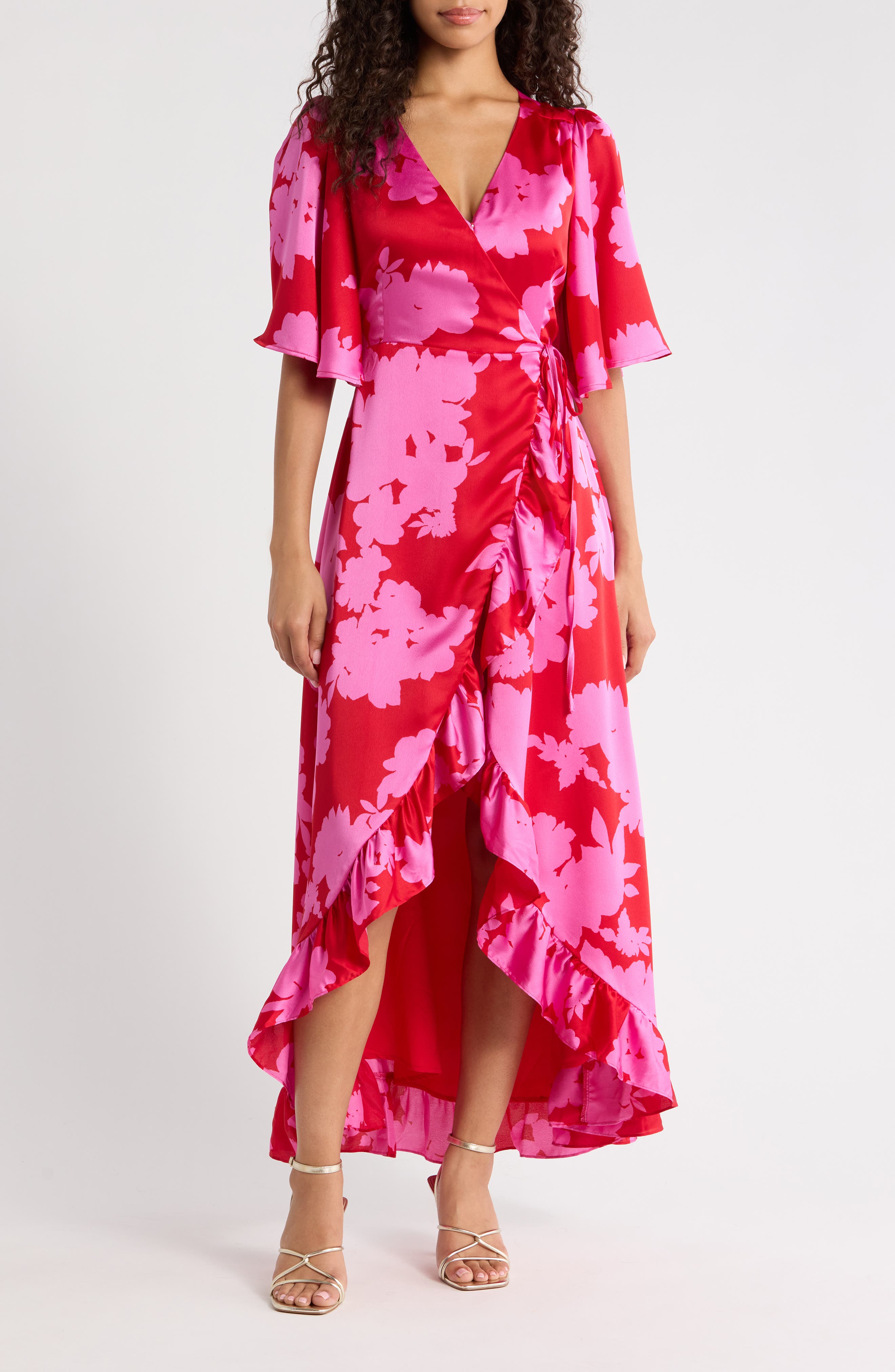 Burning Love Abelia High Low Maxi Dress