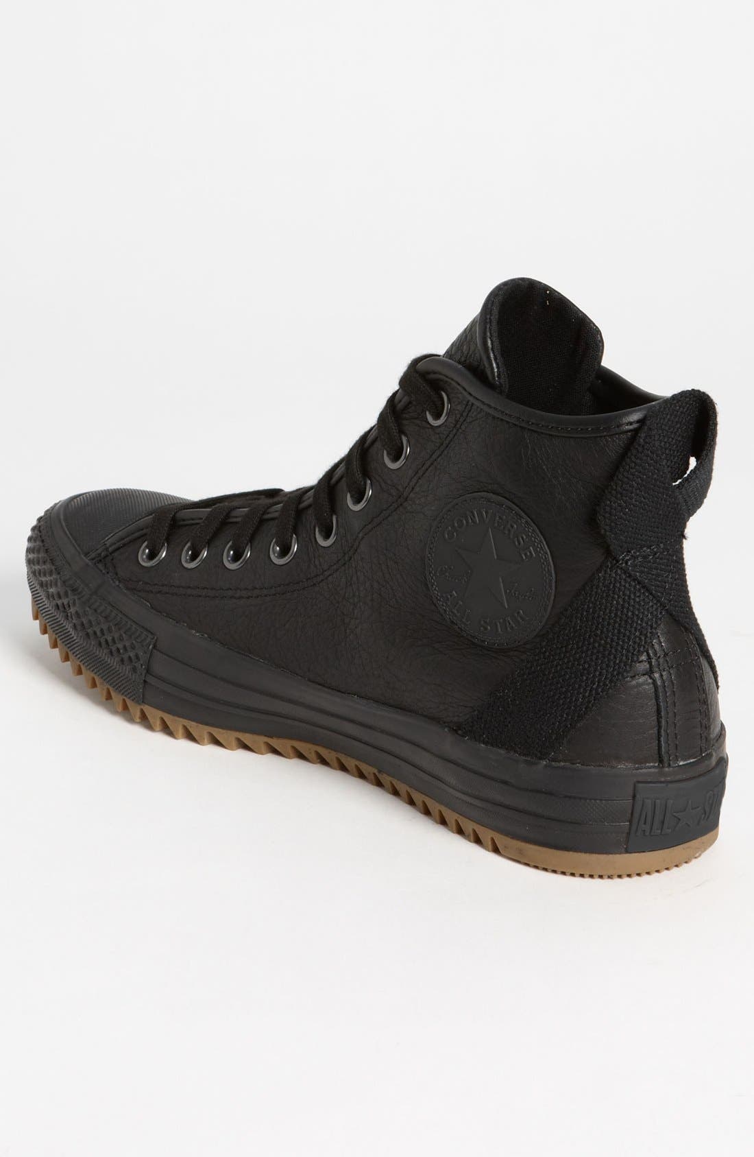 Chuck Taylor® 'Hollis' High Top Sneaker, Alternate, color, BLACK