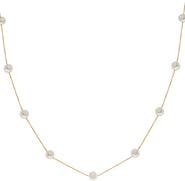 EFFY 14K Yellow Gold Freshwater Pearl Layered Necklace, 18''