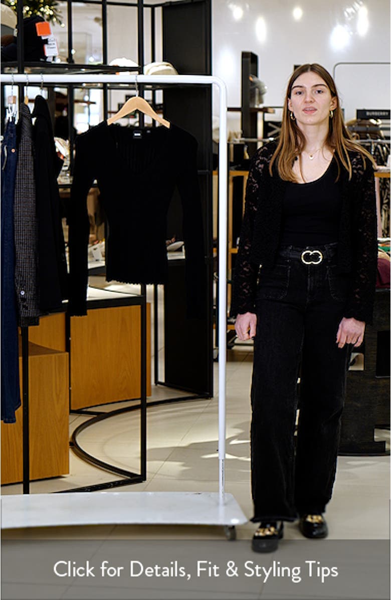 Ferunia Rib Knit Top, sales video thumbnail