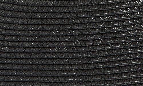 Nordstrom Rack Colorblock Roll-up Visor In Black