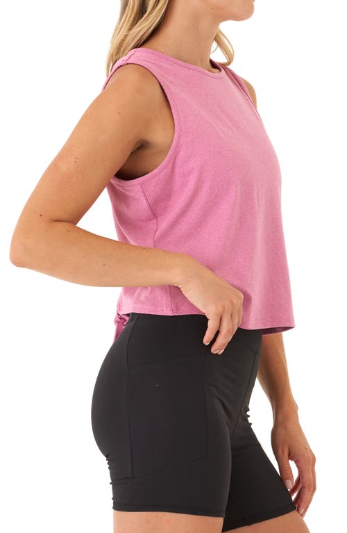 Threads 4 Thought Polly Lux Jersey Tie Back Tank In Pink