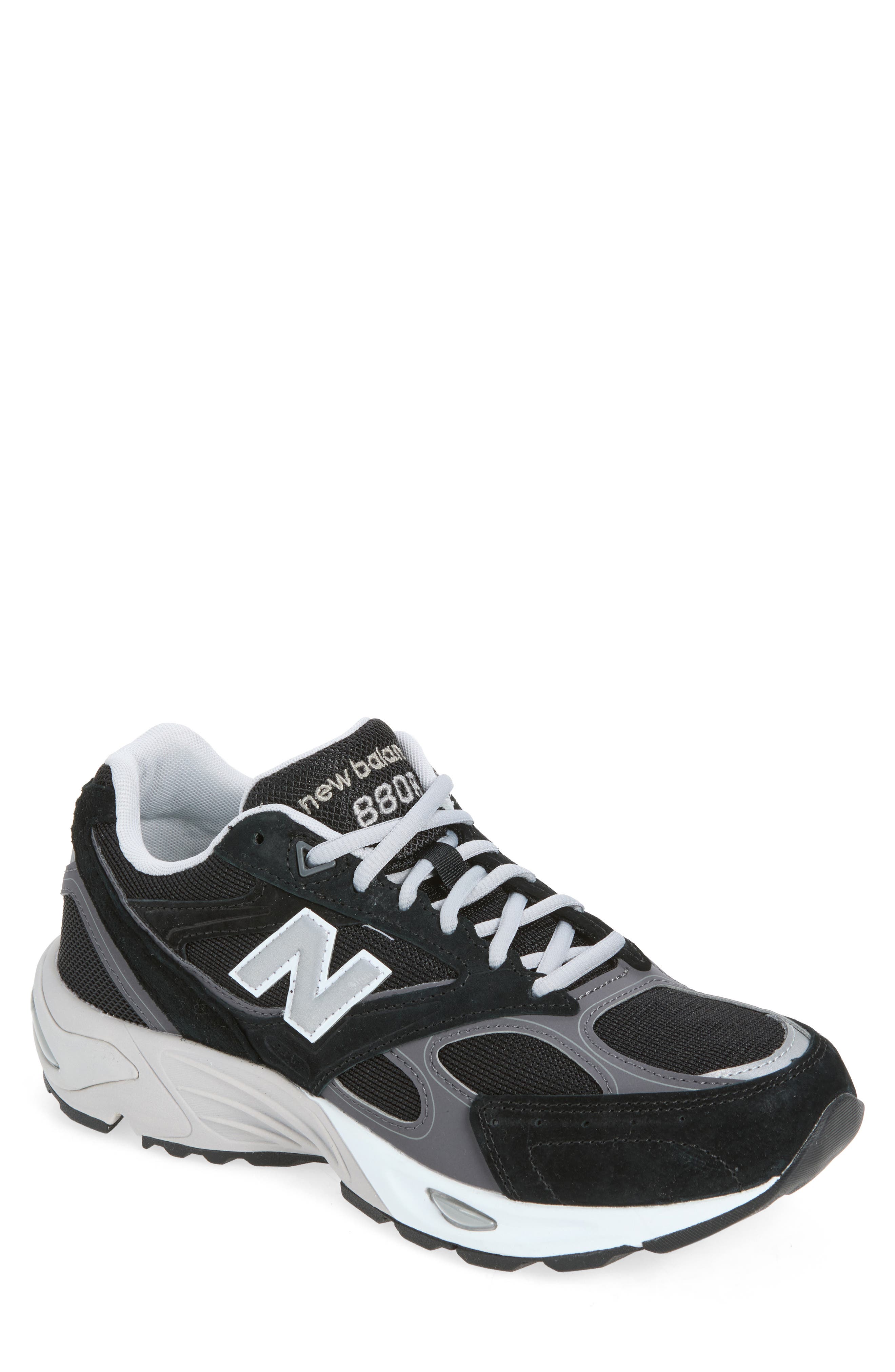 Gender Inclusive 880R Running Shoe, Main, color, BLACK/ CASTLEROCK